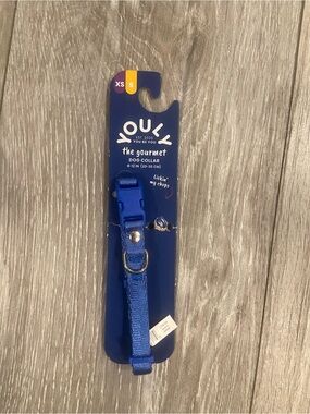 Blue Kids Dog Collar - XS/S